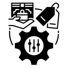 Sticker - wage icon