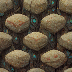 Poster - pile of stones