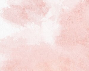 Sticker - Pink watercolor abstract background. Soft watecolor texture.