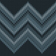 Macro zig zal lines christmas knit geometric