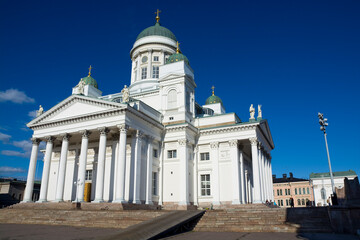 Wall Mural - Evangelical Lutheran Cathedral in Helsinki, Finland