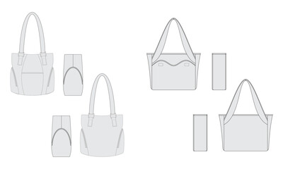 handbag vector design