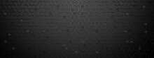Abstract Background With Maze Pattern In Black And Gray Colors