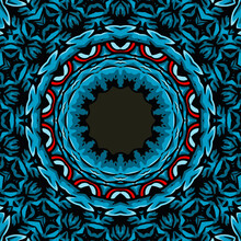 Abstract Kaleidoscope Background. Multicolor Mosaic Texture, Beautiful Kaleidoscope Creative Design