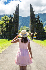 Canvas Print - Bali Handara Gate in Bali