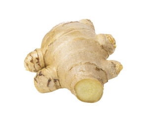 Canvas Print - fresh ginger isolated on transparent png