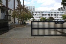 Sendai, Miyagi, Japan, November 2022.Tachimachi Elementary School, The Alma Mater Of Lyricist Bansui Doi.