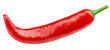 © grey - red hot chilli peppers isolated on white background, clipping path