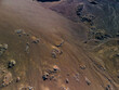 Beautiful view of Plaine des Sables in Reunion island looking like Mars