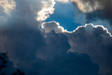 Fototapeta  - Burzowe chmury jesienne