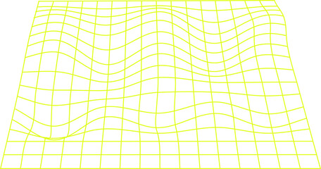 Deformed grids.Psychedelic trippy distorted grids