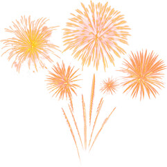 Amazing Beautiful firework isolated for celebration anniversary merry christmas eve and happy new year