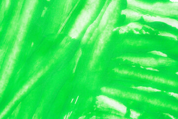 Poster - Abstract green watercolor background texture close up