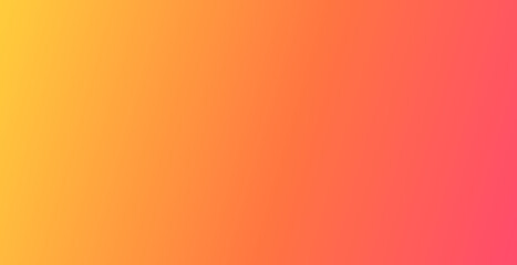 Orange gradient simple blurred background vector illustration.