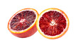 Blood oranges isolated on transparent png
