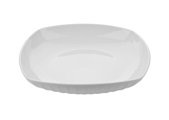 Poster - white ceramic plate on transparent png