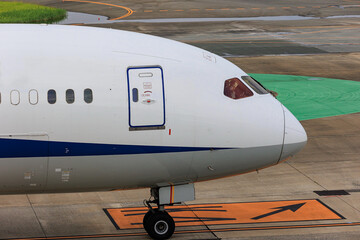 Wall Mural - airplane at the airport