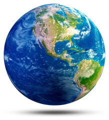 Wall Mural - america planet earth. elements of this image furnished by nasa
