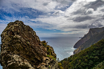 Wall Mural - Vereda do Larano hiking trail, Madeira	