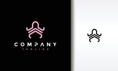 Poster - simple octopus logo