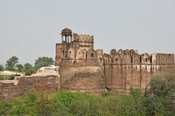 Sticker - Rohtas Fort, Qila Rohtas fortress in province of Punjab, Pakistan