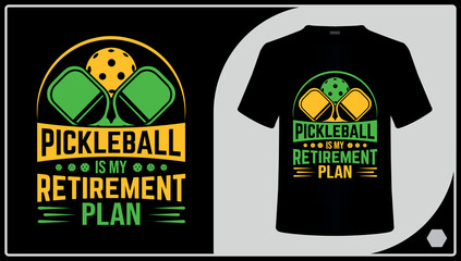 Pickleball T-Shirt Design