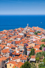 Canvas Print - Old Sea Town Of Piran In Slovenia