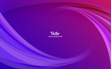 Wall Mural - Abstract wavy design texture background. Purple Wavy design background vector