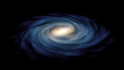 Wall Mural - milky way galaxy, billions of stars and planets. the perseus-pegasus galactic thread, a complex of w