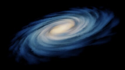 Wall Mural - milky way galaxy, billions of stars and planets. the perseus-pegasus galactic thread, a complex of w