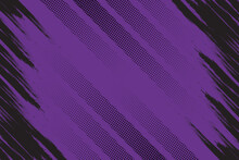 Black And Purple  Abstract Grunge Texture With Halftone Background