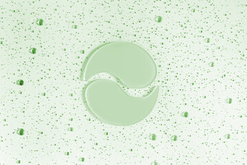 hydrogel collagen lifting eye patches with drops