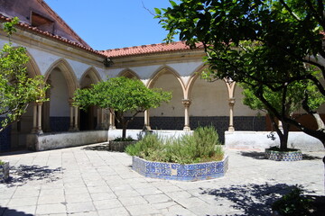 Wall Mural - Bäume im Kreuzgang des Convento de Cristo in Tomar	
