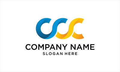 Letter CCC Logo Design