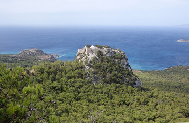 Poster - Festung Monolithos auf Rhodos