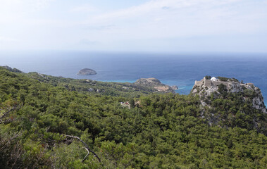 Poster - Festung Monolithos auf Rhodos