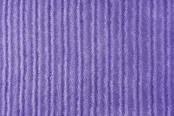 Wall Mural - Texture background of velours purple fabric. Upholstery velveteen texture fabric, corduroy furniture textile material, design interior, decor. Ridge fabric texture close up, backdrop, wallpaper.