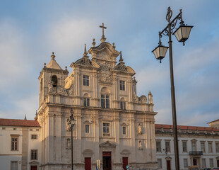 Canvas Print - New Cathedral of Coimbra (Se Nova) - Coimbra, Portugal