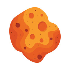 Wall Mural - space outer rock