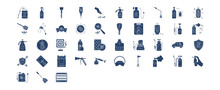 
Collection Of Icons Related To Pest Control, Including Icons Like Spray, Powder, Insect, Poison And More. Vector Illustrations, Pixel Perfect Set
