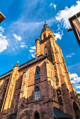 Wall Mural - Church of the Holy Spirit in Heidelberg - Baden-Wurttemberg, Germany