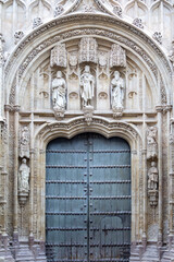 Wall Mural - Entrance to a house. Door to access a building