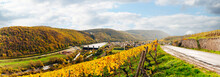 Web Banner Of The Weir On The River Nahe In Niederhausen, Water Reservoir, Impoundment On The River Nahe In  Niederhausen, District Of Bad Kreuznach In Rhineland-Palatinate