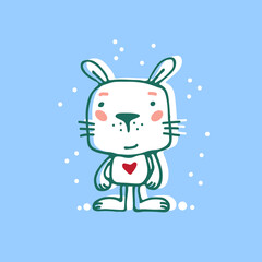 Sticker - rabbits-04