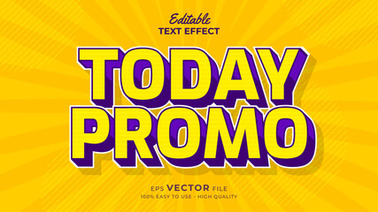 Super promo for big sale typography premium editable text effect