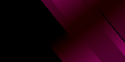 Wall Mural - Smooth gradient Pink Magenta color dark Background