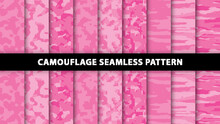 Military And Army Camouflage Seamless Pattern
