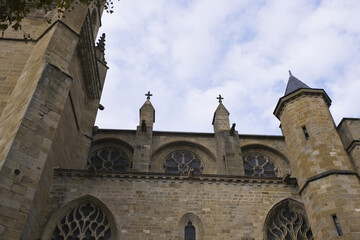 Wall Mural - cathédrale saint Maurice Mirepoix