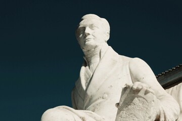 Wall Mural - Statue of Ioannis Kapodistrias in Athens, Greece.