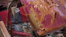 Red Car Rusted Car Vintage Red Rusty Free Stock Photo - Public Domain Pictures